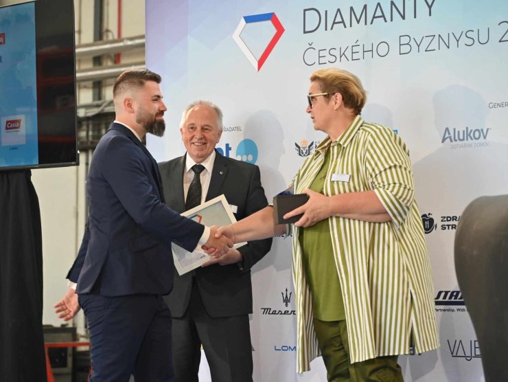 We finished in second place in the Diamonds of Czech Business series